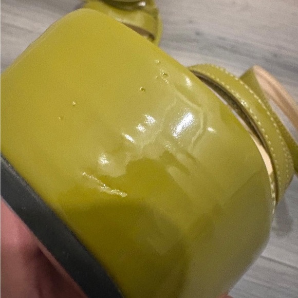 Green Platform Strappy Sandals - Picture 8 of 8